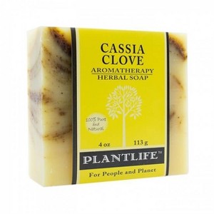 Plantlife Cassia Clove Bar Soap – Moisturizing, Soothing, Handcrafted, Plant-Based – Made in California, 4oz - 1 of 4