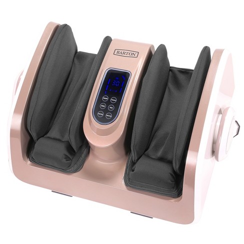 Electric Foot Calf Massager Machine Kneading Heating - Massagers