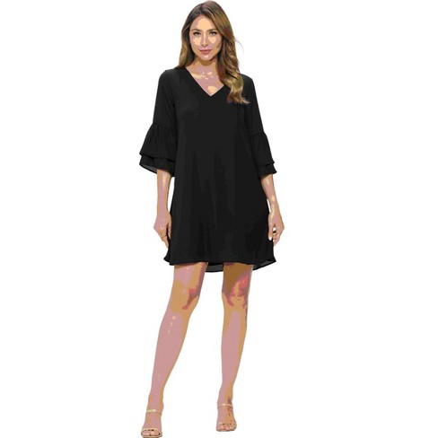 WEST K Women's Rebecca Tiered Bell Sleeve Dress - image 1 of 3