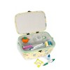 Dritz Large Oval Sewing Basket Yellow Floral: Organizer & Storage Case, Polypropylene, 12"x9"x6.5", Sewing Kit - 4 of 4