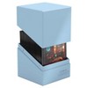 Ultimate Guard Boulder Solid 100+, Deck Case for 100 Double-Sleeved TCG Cards, Baby Blue, Secure & Durable Storage for Trading Card Games, No - 3 of 4