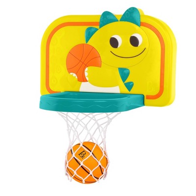 B. toys Door Hanging Basketball Net - Dinosaur Dribbler