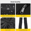 Drawstring Backpack is a must-have for outdoor hiking/fitness, with a simple design and strong waterproof - 4 of 4