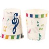 Juvale Music Party Supplies (Serves 24) Knives, Spoons, Forks, Paper Plates, Napkins, Cups - 4 of 4