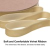 Unique Bargains Velvet Single Side Christmas Vintage Ribbon 1 Pc - 2 of 4