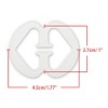 Allegra K Women's Bra Shoulder Strap Clips Buckles Bra Strap Anti-Slip Buckles Straps - 4 of 4