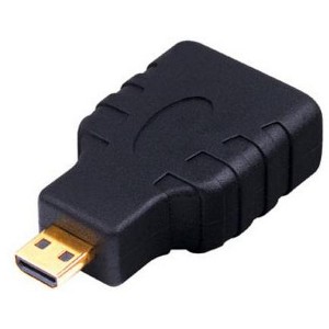 Monster 140674-00 Cable Adapter HDMI Female Jack, Black - 1 of 1