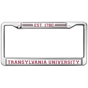 Transylvania University Full Size Standard License Plate Metal Frame - 1 of 4