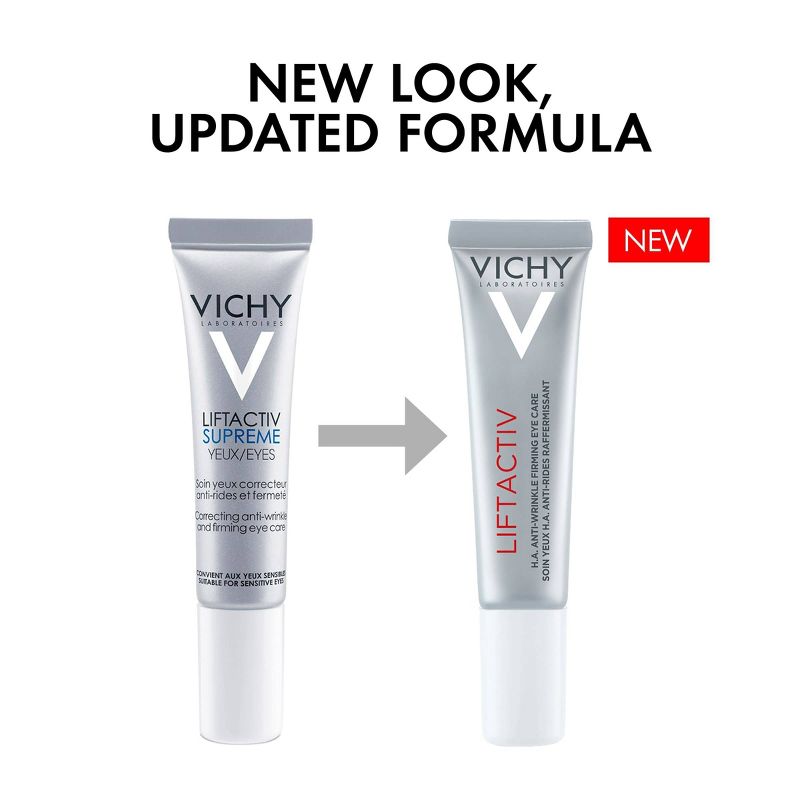 Vichy LiftActiv Supreme Anti-Wrinkle and Firming Eye Cream for Dark Circles - .51 fl oz, 4 of 13