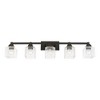 Livex Lighting Aragon 5 - Light Vanity in  Black - 4 of 4