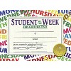 Hayes Publishing Student of the Week Certificate, 8.5" x 11", 30 Per Pack, 3 Packs - image 2 of 2