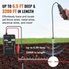 VEVOR Subterranean Wire Locator, Up to 6.5 FT Detection Depth, Earphone-Included Cable Tracer and Break Detector, 3280 FT Detection Range, Black - 4 of 4