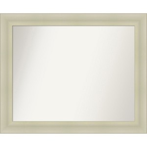 Amanti Art Oliver Non-Beveled Wood Framed Bathroom Vanity Wall Mirror - 1 of 4