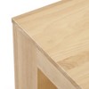 Plank+Beam Solid Wood 40" Modern Rectangular Coffee Table with Storage Shelf - 3 of 4