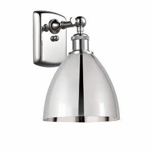 Metal Bristol - 1 Light Wall Sconce In Industrial Style-10.75 Inches Tall and 7.5 Inches Wide - 1 of 1