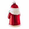 Christopher Radko 3.5 Inch Santa Holding Tree Shiny Brite Vintage Style Tree Ornaments - 3 of 4