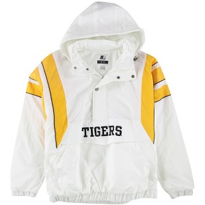 STARTER Mens Missouri Tigers Anorak Jacket, White, X-Large - 1 of 2