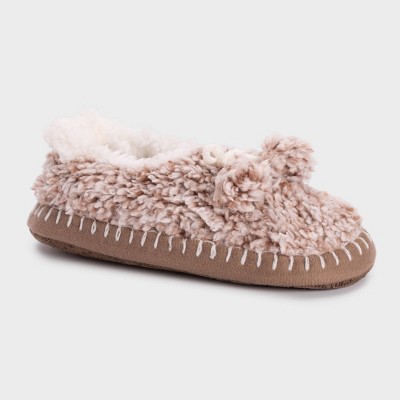 muk luks women's ballerina slipper socks