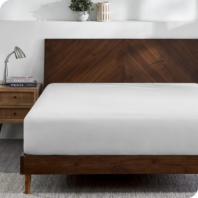 Organic Cotton Jersey Fitted Sheet by Bare Home