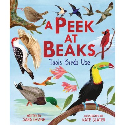 A Peek at Beaks - by  Sara Levine (Hardcover)