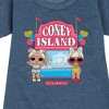 Girls' - Lol Surprise! - Coney Island Graphic Short Sleeve Fleece Dress - 2 of 4