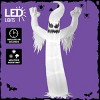 Joyfy 12 FT Halloween Inflatable Outdoor Decoration, Scary Ghost Inflatable with LEDs for Halloween Party Indoor, Outdoor, Yard, Garden, Lawn Decor - 2 of 4