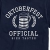 Men's - Instant Message - Oktoberfest Official Bier Taster Short Sleeve Graphic T-Shirt - 2 of 4
