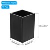 Unique Bargains Acrylic Large Capacity Square Office Home Pencil Holders 4 Pcs - 2 of 4