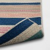 Striped Rectangular Braided Outdoor Rug - Threshold™ - image 4 of 4