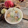 If We're Apart Keep Me in Your Heart Ceramic Ornament, Sentimental Pooh and Friends Quote Christmas Gift| OrnamentallyYou - 4 of 4