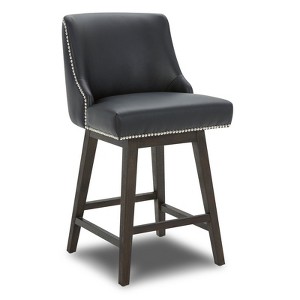 Spruce&Spring Counter Height Swivel Barstool Set of 2 - 1 of 4
