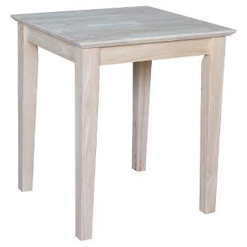 Shaker Tall End Table - International Concepts