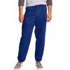 Hanes EcoSmart Men's Fleece Sweatpants, Value 2-Pack, 32" - 4 of 4