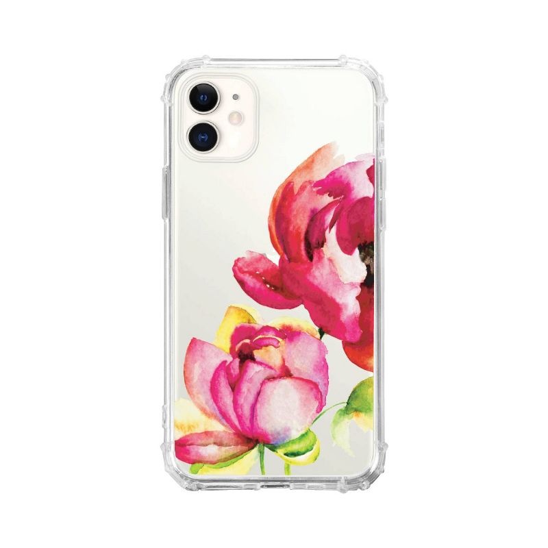 OTM Essentials Apple iPhone 11/XR Tough Edge Florals & Nature Clear Case, 1 of 48