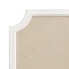 Kate & Laurel All Things Decor Hogan Framed Scalloped Decorative Wall Pinboard - 3 of 4
