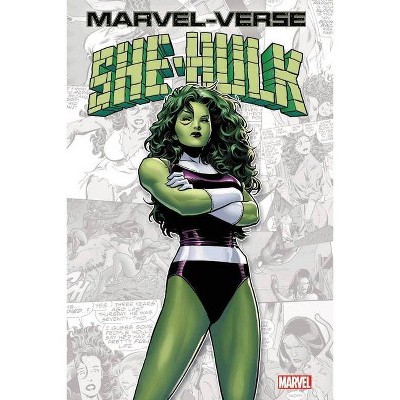 Marvel-Verse: She-Hulk - by  Stan Lee & John Byrne & Dan Slott & Kathryn Immonen (Paperback)