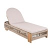 VisioGear Outdoor Chaise Lounge, Patio Lounge Chairs with Cushions and Adjustable Backrest, Beige, 79.5"*28.6"*11.98" - 4 of 4