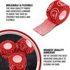 WOD Nation Bulk 24-Pack Weightlifting Hook Grip Tape, Comfortable & Stretchy Athletic Thumb Tape for Exercise (23ft/Roll)- Red - 3 of 4