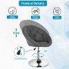 FDW Vanity Chair Living Room Chair Adjustable Height Home Bar Stool Makeup Chair - 3 of 4