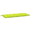 vidaXL Garden Bench Cushions 2 pcs Bright Green 47.2"x19.7"x2.8" Oxford Fabric - 4 of 4