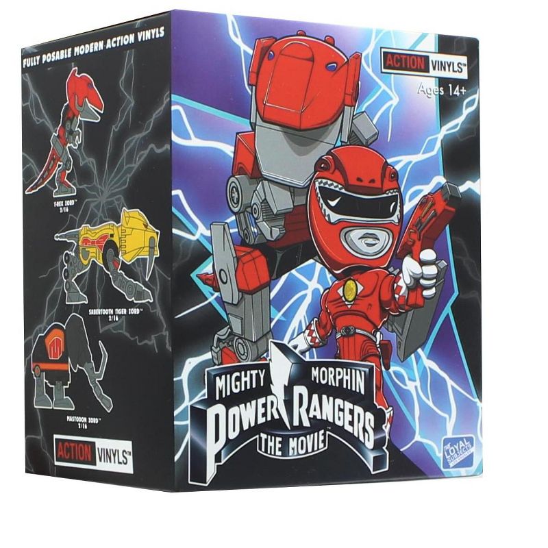 The Loyal Subjects Mighty Morphin Power Rangers Blind Box 3" Action Vinyls Series 2, One Random, 1 of 3
