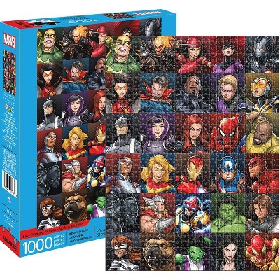 Marvel 500 Pieces Heroes Puzzle Multicolor