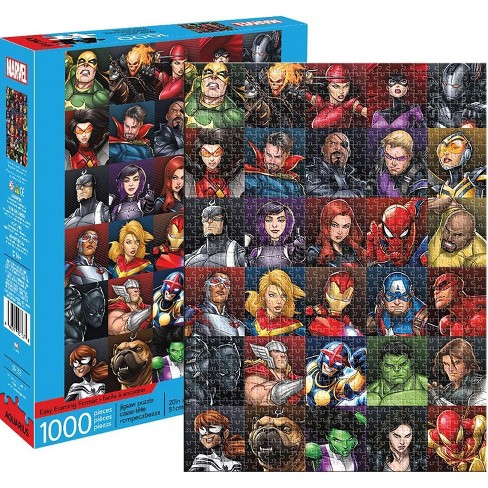 Aquarius Puzzles Marvel Heroes Collage 1000 Piece Jigsaw Puzzle