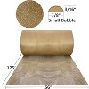 UOFFICE Kraft-Backed Bubble Cushioning Wrap 36” Wide x 125” Long Roll - 2 of 4