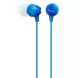 Sony MDREX15LP In-Ear Wired Earbuds - Blue