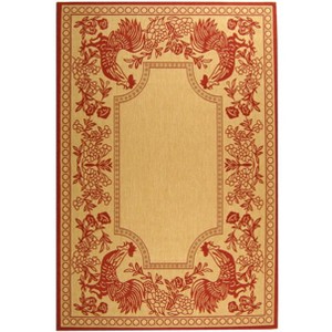 Courtyard CY3305 Power Loomed Indoor and Outdoor Rug - Safavieh - 1 of 4