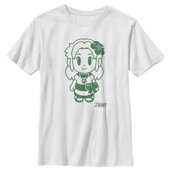 Boy's Nintendo Legend Of Zelda Ocarina Of Time T-shirt : Target