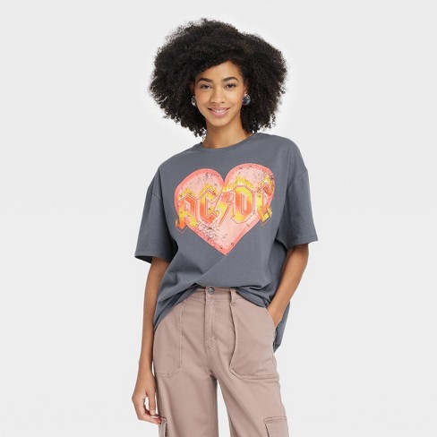 Women's Short Sleeve Oversized T-shirt - Wild Fable™ Pink : Target