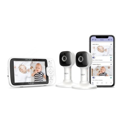 Hubble Connected Nursery Pal Cloud 5 Smart Hd Twin Baby Monitor