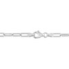 EVERLY JEWELRY | Sterling Silver 3.5mm Polished Paperclip Chain Necklace - 18 in - 2 of 4